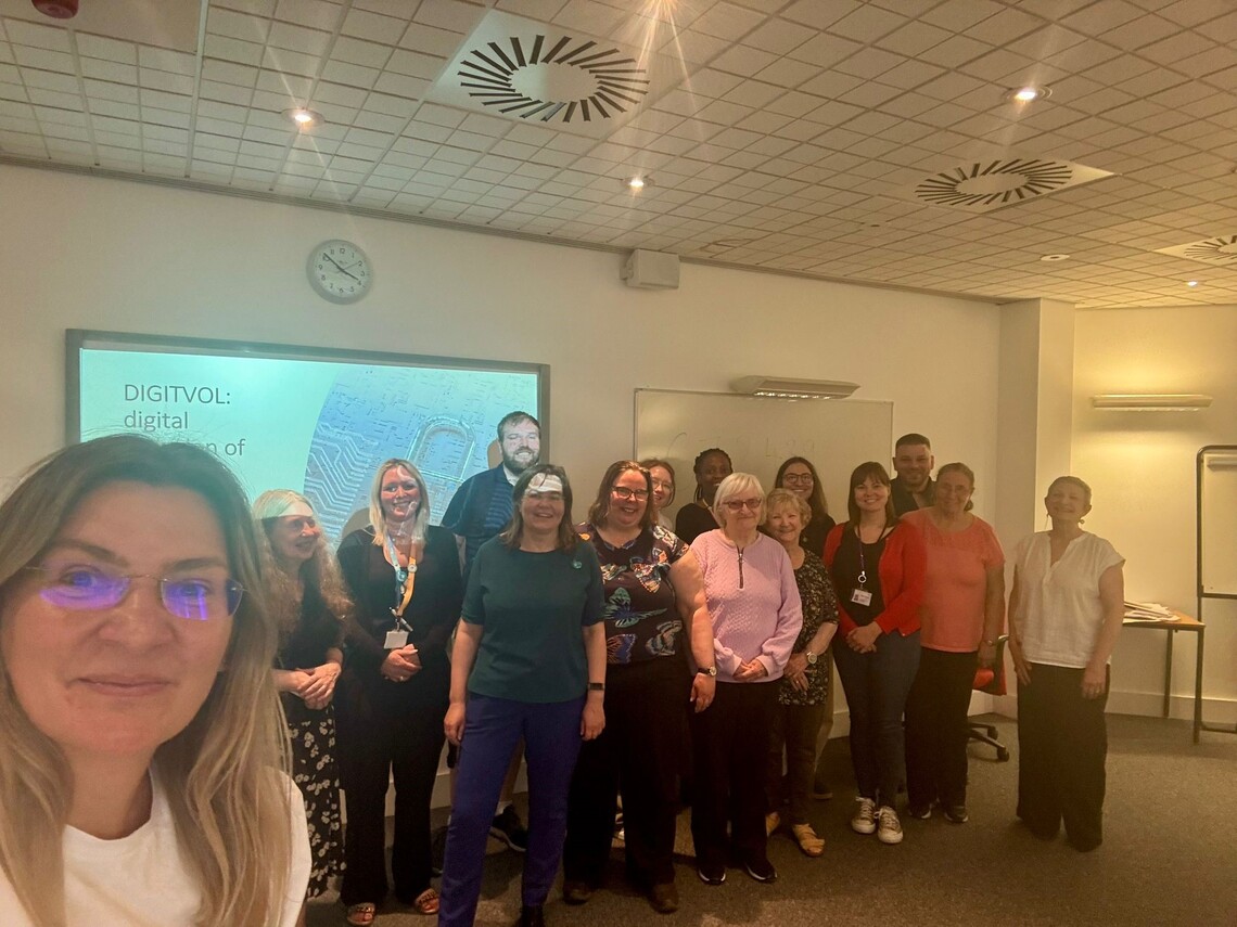 Participants at our event at the University of Salford